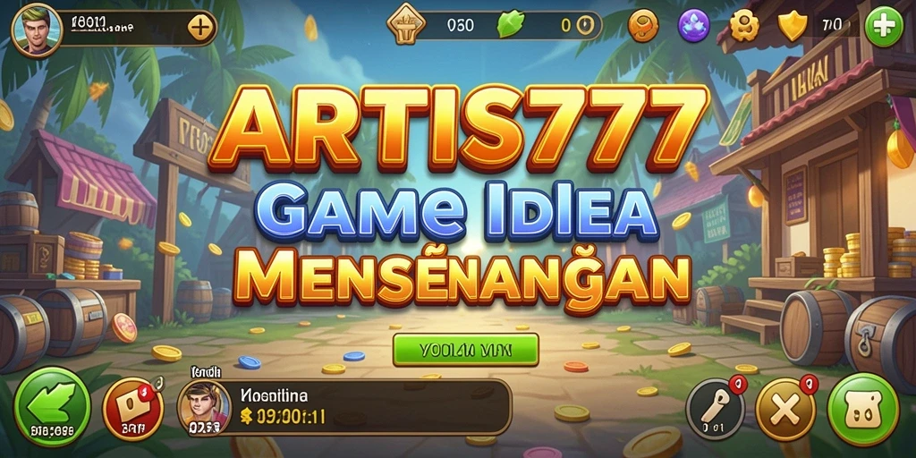 Tampilan gameplay <strong>ARTIS777</strong> yang sederhana dan menarik.