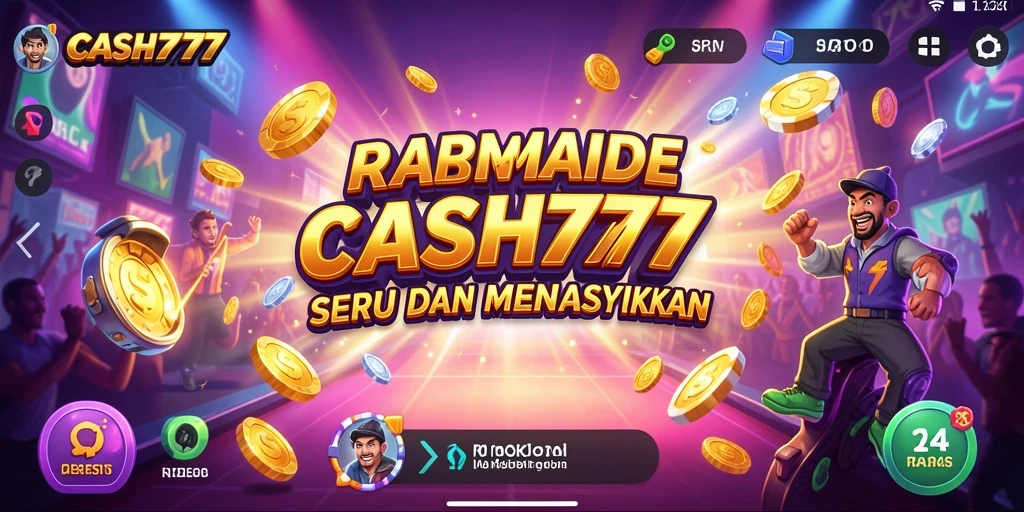Tampilan gameplay seru di CASH777 dengan grafis menawan.