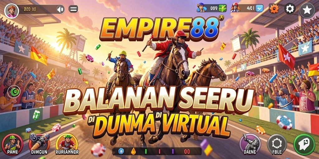 Tangkapan layar gameplay EMPIRE88 menampilkan aksi balapan seru dan grafis menawan.