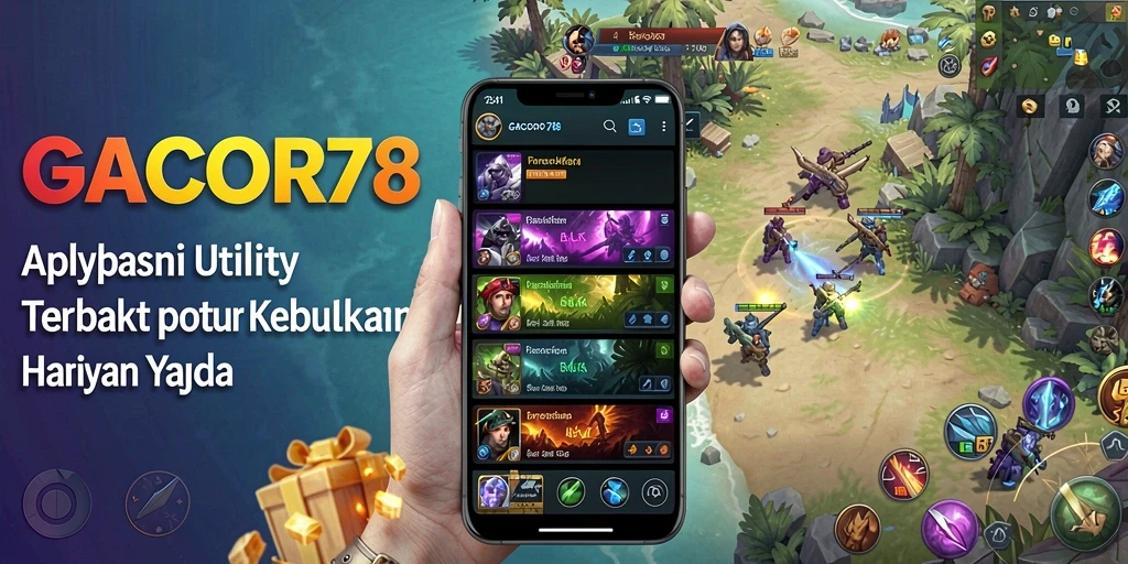 Screenshot utama GACOR78 menampilkan antarmuka yang ramah pengguna.