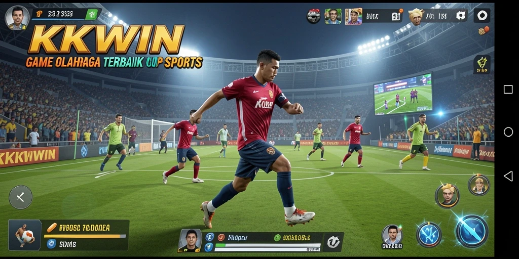 Tampilan gameplay seru dan dinamis dalam KKWIN.