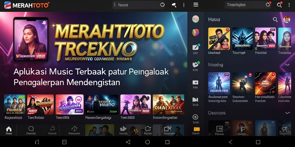 Tampilan gameplay <strong>MERAHTOTO</strong> yang menarik dengan fitur musik interaktif.