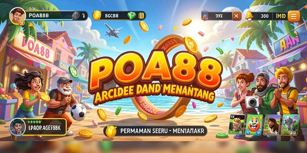 Tangkapan layar utama POA88 yang menunjukkan gameplay seru dan menantang.