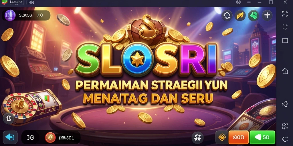 Tampilan menarik dari gameplay SLOTSRI yang menguji strategi pintar.